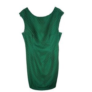 Tracy Reese Green Cutout Dress- Size 6